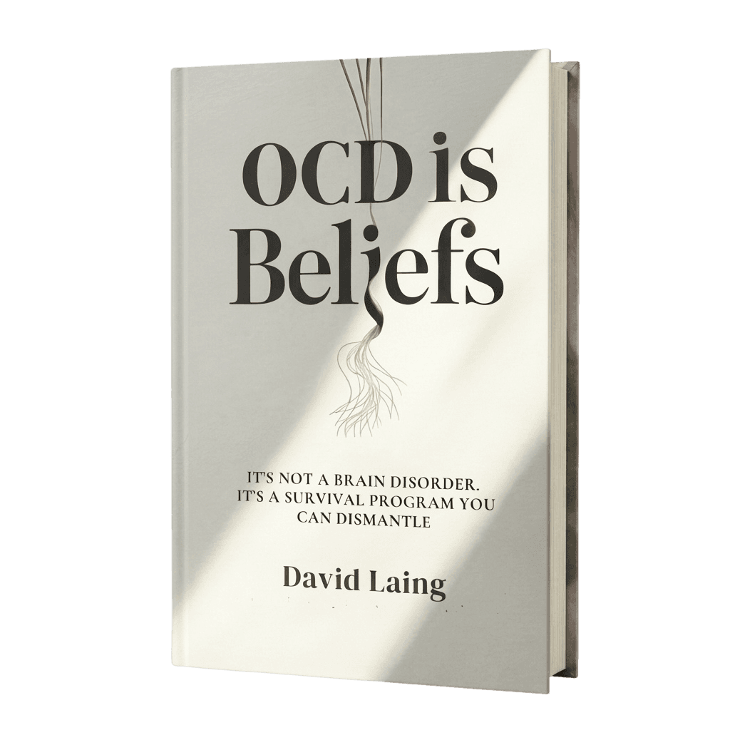 OCD is Beliefs by David Laing — book cover